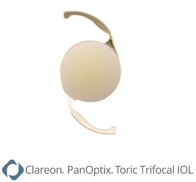 Clareon PanOptix Toric Trifocal IOL