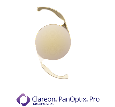 Clareon PanOptix Toric Pro Trifocal IOL